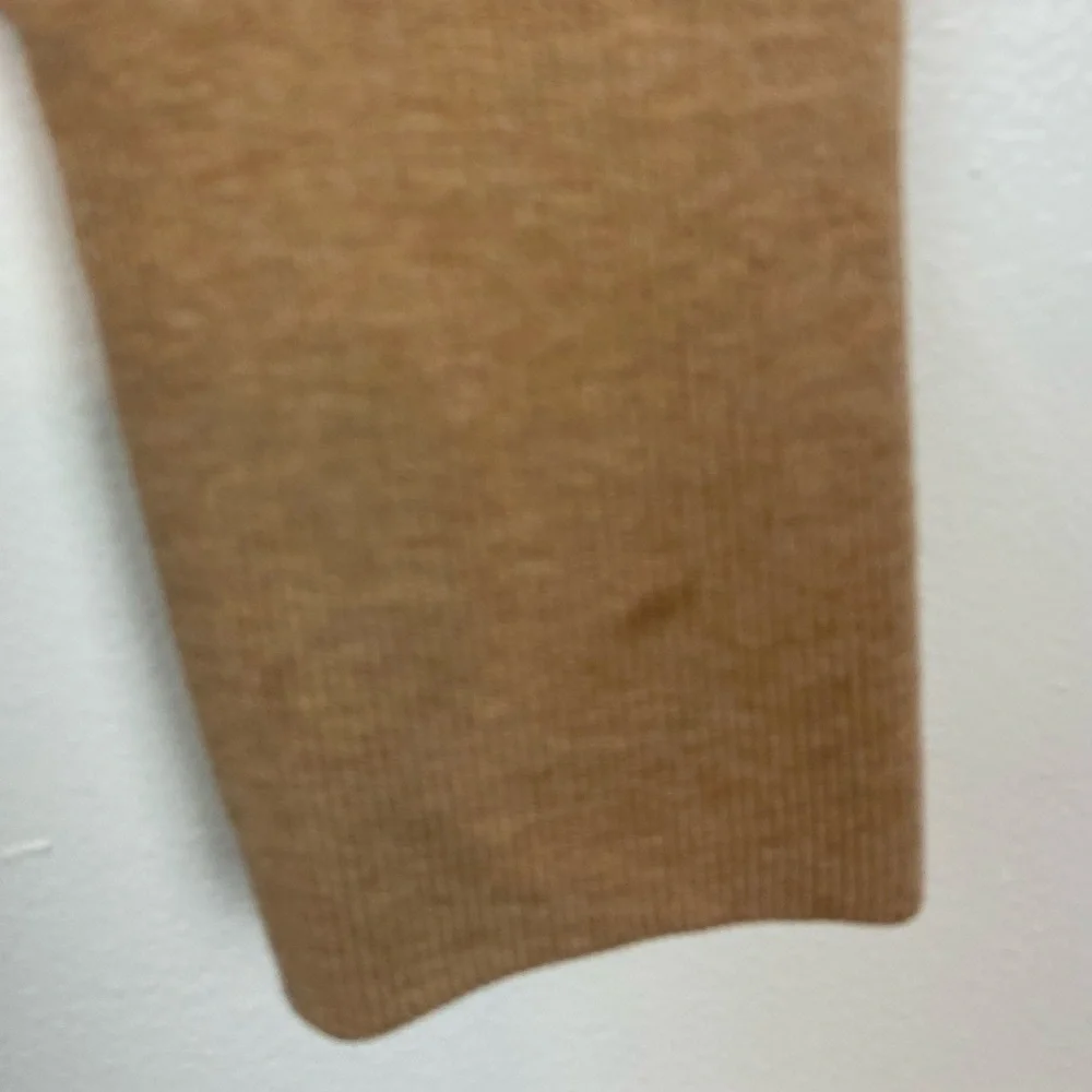 ATHLETA Balance Pullover Sweatshirt Tuscan Gold Tan Multi Nep Nirvana Fabric S - Picture 11 of 12